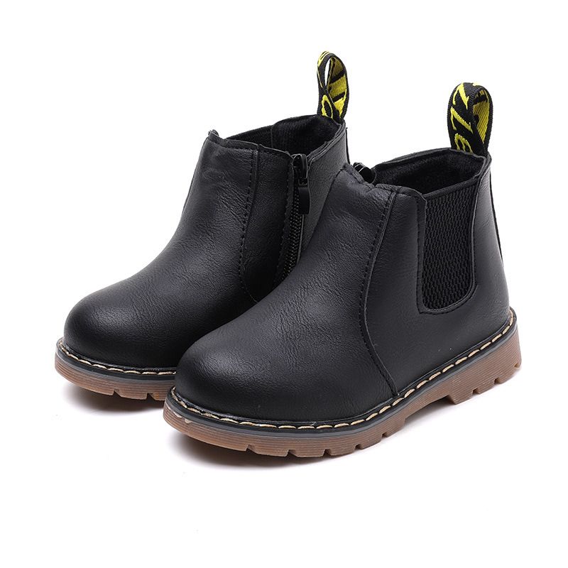 Kids Fashion Boots Hipster Kids Plus Cotton Style Kids Boots Martin Boots_viptrois.com