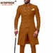 Men's clothing African men slim two piece set_viptrois.com