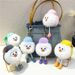 Bag Charm Egg Party Keychain Cute Cartoon Bag Pendant Plush Doll Car Ornament Doll Machine Gift_viptrois.com