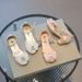 Mother & Kids Girls Princess Shoes Sweet Bow Little Girl High Heels Summer New Style_viptrois.com