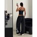 Men's Clothing Women's Casual Hip Hop Street Dance Jazz Dance Pants, Foreign Trade, Loose, Versatile, Retro Trendy Brand Drawstring Sports Pants_viptrois.com