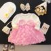 Children's Clothing For Girls, Internet Celebrity Princess Dress, Baby Girl, Fashionable Dress, Evening Dress, One Year Old Clothing, Skirt Wholesale_viptrois.com