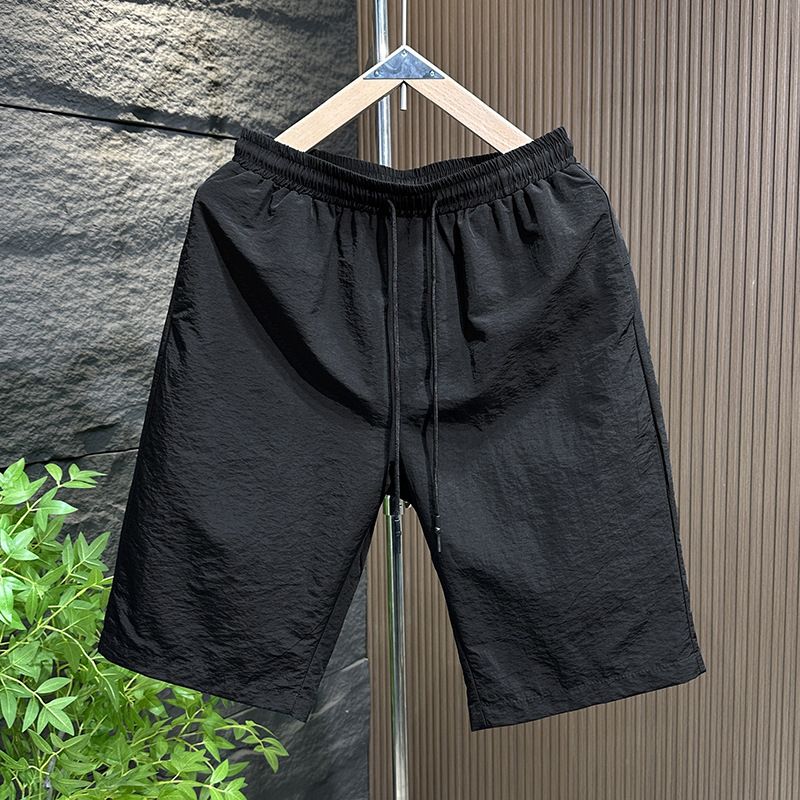 Men's Clothing Summer Thin Hooded t Shirt Loose Large Size Half Sleeved Suit Short Sleeved t Shirt_viptrois.com