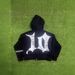 Men's Trendy Casual Short Hooded Sweatshirt 2025 New 103D Digital Print Five Pointed Star Zipper Cardigan Loose Jacket_viptrois.com