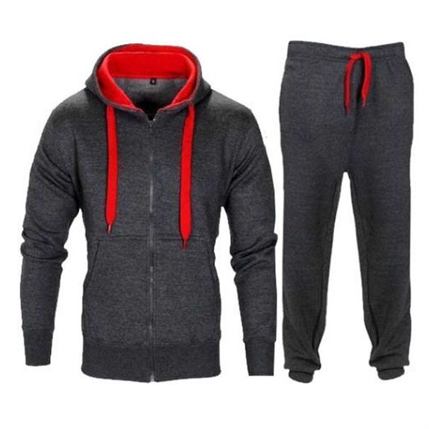 Men's Clothing New Men's Casual Sweater Suit Hip Hop Style Hoodie ZK35_viptrois.com