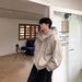 American Washed Canvas Lamb Fleece Seat Mountain Carving Jacket Men's Autumn And Winter Thickened Short Tooling Hooded Jacket Cotton Clothes_viptrois.com