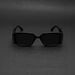 New Square Narrow Frame Inlaid Rhinestones Ladies Fashion Sunglasses Multi Color Luxury Rhinestone Sunglasses T1395_viptrois.com