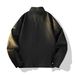 2025 New Men's Leather Jacket Stand Collar Loose Casual American Style Top Women's Couple Versatile Coat Trendy Brand_viptrois.com