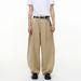 Men's Clothing Straight Leg Wide Leg Casual Pants High End Solid Color Versatile Dress Pants Pure Cotton Flowy Suits & Blazers_viptrois.com