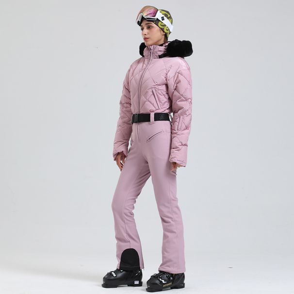 Men's Clothing New Style Women's Ski Suit Windproof Waterproof Down Warm Outdoor Sports Double Board Foreign Trade Ski Suit Jumpsuit Women_viptrois.com