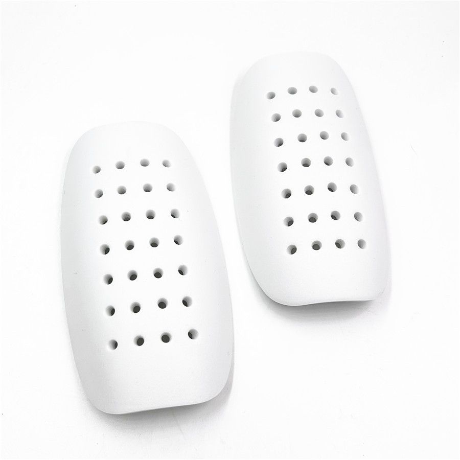 EVA Foam Shin Guards For Soccer - Lightweight Protective Leg Pads For Football, Basketball & Volleyball Training (Pair - White, Small & Large Sizes)_viptrois.com