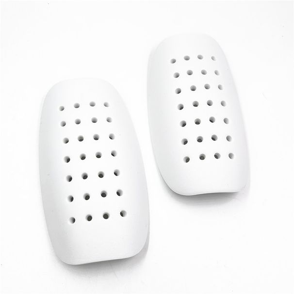 EVA Foam Shin Guards For Soccer - Lightweight Protective Leg Pads For Football, Basketball & Volleyball Training (Pair - White, Small & Large Sizes)_viptrois.com