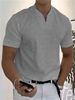 "Men's Athletic V-Neck T-Shirt - Stretch Cotton Gym Workout Tee For Muscle Fit - Breathable & Moisture-Wicking (Multiple Colors/Sizes)"_viptrois.com