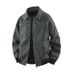American Style Spring And Autumn Turn-Down Collar Leather For Men, Melard High-End Feel, Cool Couple Jacket_viptrois.com
