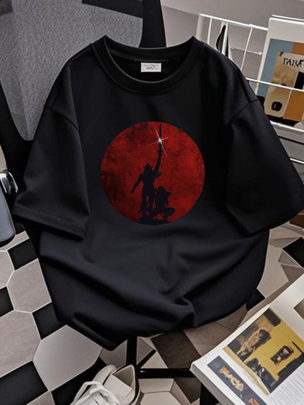 BARBARIAN T-Shirt Barbar Logo Conan Book Movie The Designer Clothes Casual Graphic Fashion Slightly Versatile Comfortable Unisex Homme Stretched_viptrois.com