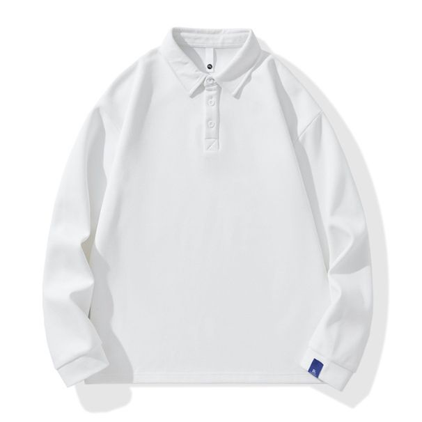 Nordmann Shanggu Clothing 2025 Turn-Down Collar Long Sleeve Polo Shirt Sweatshirt Trendy Comfortable Loose Men's Top_viptrois.com