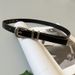 Fashionable retro silver buckle genuine leather belt unisex high-end first-layer cowhide belt ins style accessories_viptrois.com
