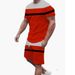 Men's Clothing Summer New Men's Casual T Shirt Shorts Two Piece Set Printed Youth Sportswear T Shirt Suit_viptrois.com