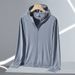 Men's Ice Silk Sun Protection Jacket - UPF 50+ UV Blocking & Breathable For Summer Outdoor Fishing_viptrois.com