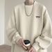 Autumn And Winter Hoodie Men's Retro Pullover Loose Round Neck Long Sleeved Top_viptrois.com