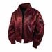 Retro Stand-Collar Jacket – Windproof Polyester (S-3XL, Black/Gray/Wine, Multipocket)_viptrois.com