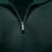 Men's Stand Collar Knit Sweater - Slim Fit, 95% Cotton, Half-Zipper Pullover (Navy/Black/Green/Light Gray/Dark Gray/Beige)_viptrois.com