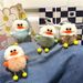 Bag Charm Ugly And Cute Internet Celebrity Duck Keychain Cute Plush Student Bag Pendant Cartoon Elf Car Keychain Accessories_viptrois.com