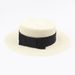 Star style Japanese straw hat for women summer retro flat top small fresh hat sun protection beach hat_viptrois.com