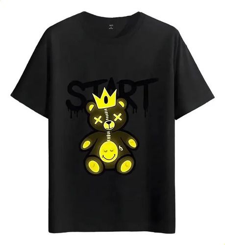 T-shirt Muscle Freaks Crown 2026 Art Style Neon Bear_viptrois.com