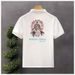 Men's Trendy Short Sleeve Polo Shirt Summer Thin Printed T-Shirt Youthful Fashion Casual Turn Down Design Top For Men_viptrois.com