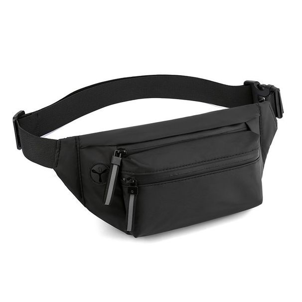 Men's Casual Crossbody Sling Bag - Large Capacity Nylon Shoulder Bag For Travel, Sports & Daily Use - Lightweight & Breathable With Multiple Pockets_viptrois.com