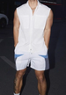 2025 Summer New American Design Niche Sleeveless Vest Shirt Loose Casual Versatile Fashion Top_viptrois.com