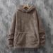 Men's Fleece-Lined Long Sleeve T-Shirt - Slim Fit Thermal Base Layer (Black/Purple/Camel, S-XXL)_viptrois.com