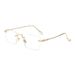Cutting Edge Frameless Anti Blue Light Glasses For Women Can Be Equipped With Prescription Eye Frames, Instagram Style_viptrois.com