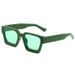 Thick Frame Square Sunglasses – Trendy Oversized PC Glasses For Men & Women Fashion Trends Hot-selling_viptrois.com