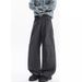 Men's Clean Fit Jeans - Relaxed Straight Leg Pants With Modern Silhouette (Gray/Green) Fashion Trends_viptrois.com
