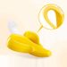 Banana Shape Safe Toddle Teether Baby Silicone Training Toothbrush BPA Free Banana Teething Ring Silicone Chew Dental Care Toot_viptrois.com