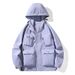 Men's Clothing new autumn and winter jacket for men and women, detachable two piece suit, white duck Silk cotton liner_viptrois.com