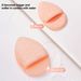 Hydrating Cleansing Sponge Soft Waterdrop-shaped Design Face Wash Mud Masque Puff for Effortless Makeup Removal_viptrois.com