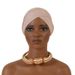 New Style Modal Mercerized Cotton Forehead Cross Barrel Hat Base Small Hat Turban Hat_viptrois.com