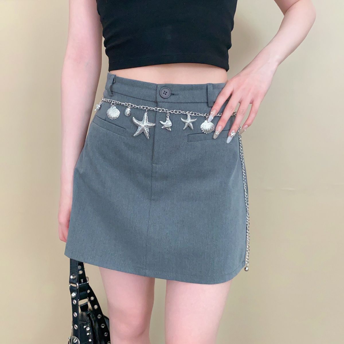 Premium Metal Waist Chain For Women - Versatile Shell Belt Accessory For Dresses, Skirts & Jeans_viptrois.com