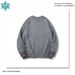 Men's Clothing Crew Neck Sweater Stylish Long Sleeved Cartoon Streetwear-Inspired College Sweater - Oversized Cartoon Knit Pullover For Men_viptrois.com