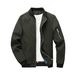 Men's Clothing European And American New Men's Large Size Jacket Thin Slim Fashion Casual Jacket Spring And Autumn Men's Autumn Jacket Men's_viptrois.com