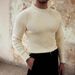 Men's Clothing Spring And Autumn Tight Knitted Heavy Bottoming Shirt Long Sleeved T Shirt Men's Inner Warm Sweater Sweater_viptrois.com