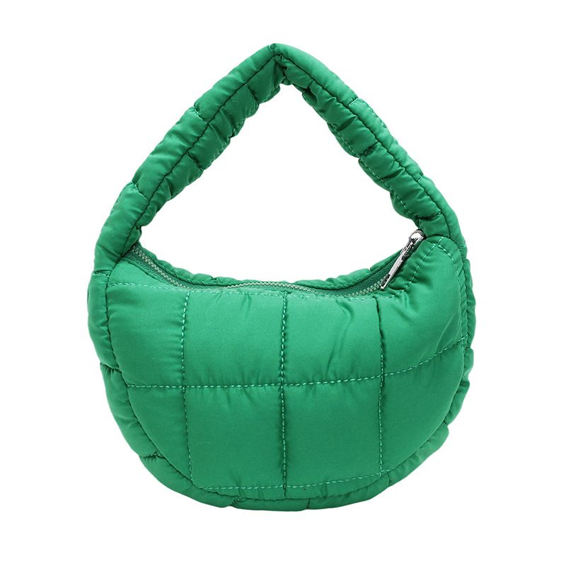 Women's Bags Spring Autumn Winter New Candy Color Bubble Girls Handbags Net Red Waffle Pleated Girls Shoulder Bag Trendy_viptrois.com