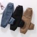 Kid's Clothing Boys' Pants One Piece Velvet Autumn And Winter New Children's Velvet Thickened Winter Clothes Corduroy Internet Celebrity Street Trend_viptrois.com