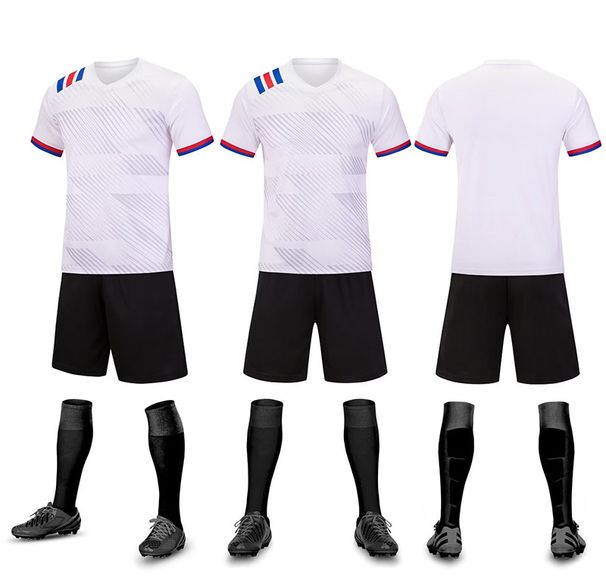 Men's Clothing children's football clothes student summer sports competition football suit short-sleeved men and women_viptrois.com