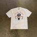 Heavyweight Pure Cotton Oversized T-Shirt West Highland Dog Print Loose Short-Sleeved Top for Couples And Men_viptrois.com