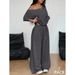 Men's Clothing Retro Solid Color Casual Pants For Women, Oreign Trade, Loose, Trendy, Drawstring Design, Wide Leg, Versatile, Floor Length Trousers_viptrois.com