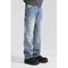 Men's Clothing high street jeans men's cleanfit washed lumberjack workwear jeans national trend vibe casual trousers men_viptrois.com